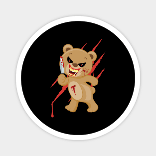 Teddy The Killer Bear Magnet